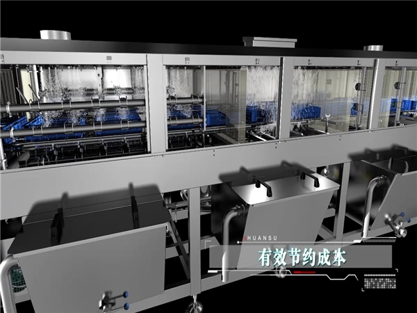 供應洗筐機，周轉箱清洗機，全自動(dòng)洗框設備，環(huán)速洗筐機價(jià)格